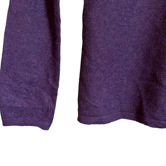 Mercer & Madison purple 100% merino wool sweater - Picture 7 of 8